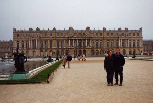 TM and LG at Versaille