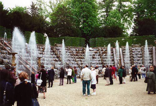 A fountain at Versaille