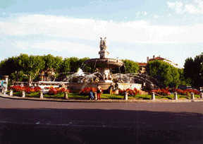 Fountain at Aix en Provence