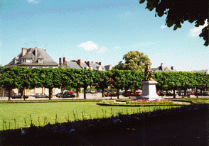 A park in Blois