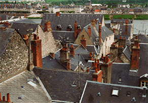 Blois rooftops